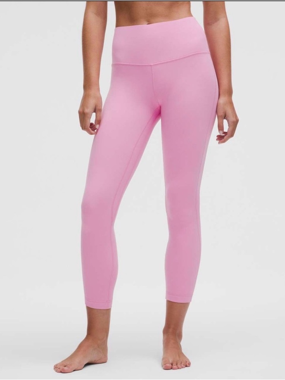 NWT Lululemon Align High-Rise Pant 25"
Pink Frosting Size 0